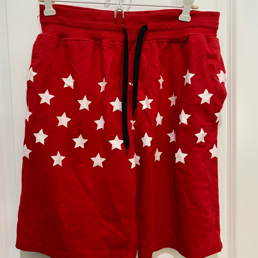 Mens Carbon sweatpant shorts, Sz M